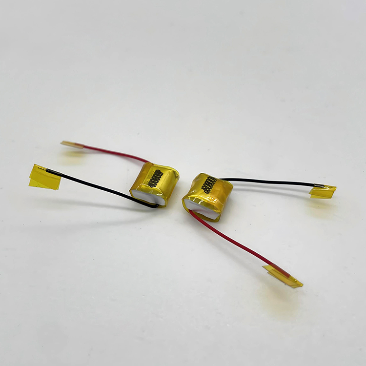 400808 400909 13mAh 20mAh 25mAh 3.7v smallest rechargeable lipo battery for Earphone band watch 300909